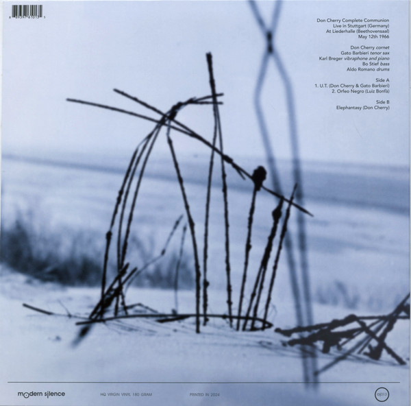 Don Cherry , Don Cherry , Gato Barbieri , Karl Berger , Bo Stief , Aldo Romano - Live At Liederhalle In Stuttgart 1966 | modern silence (OI013) - 2
