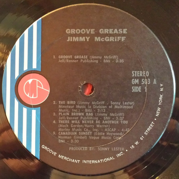 Jimmy McGriff - Groove Grease | Groove Merchant (GM 503) - 3