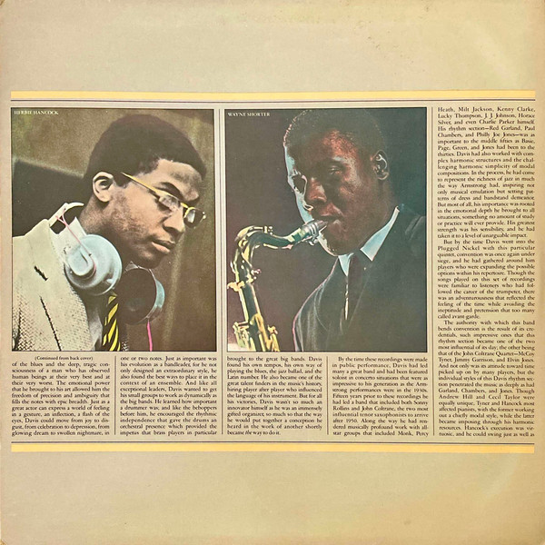 Miles Davis - Live At The Plugged Nickel | Columbia (C2 38266) - 3 Miles Davis - Live At The Plugged Nickel | Columbia (C2 38266) - 3