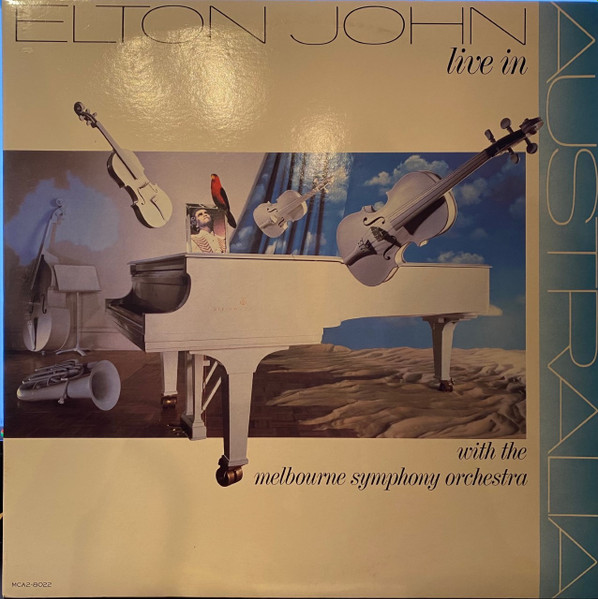 Elton John - Live In Australia (With The Melbourne Symphony Orchestra) | MCA Records (MCA2-8022) - main Elton John - Live In Australia (With The Melbourne Symphony Orchestra) | MCA Records (MCA2-8022) - main