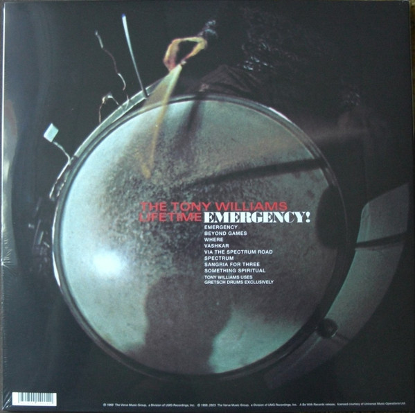 The Tony Williams Lifetime - Emergency! | Be With Records (BEWITH131LP)