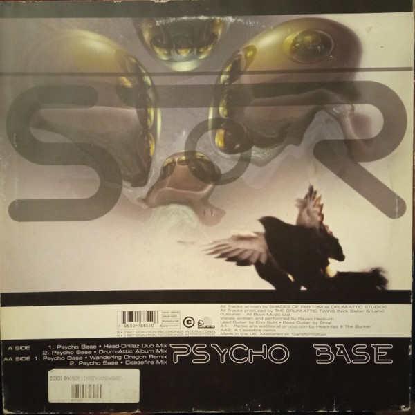 Shades Of Rhythm - Psycho Base | Drum-Attic Records (Drum 002T) - 2 Shades Of Rhythm - Psycho Base | Drum-Attic Records (Drum 002T) - 2