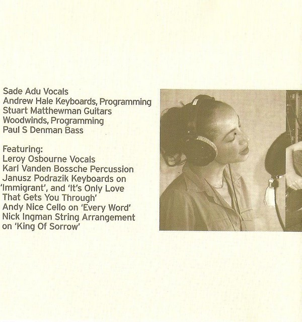 Sade - Lovers Rock | Epic (500766 2) - 11