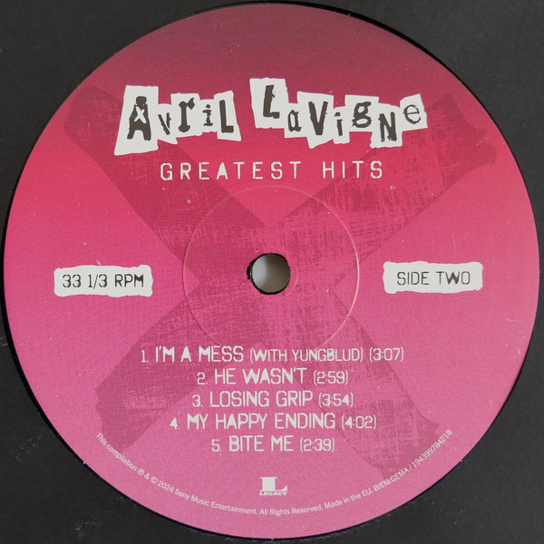 Avril Lavigne - Greatest Hits (2LP) [Vinyl] | Legacy (19439978421) - 5