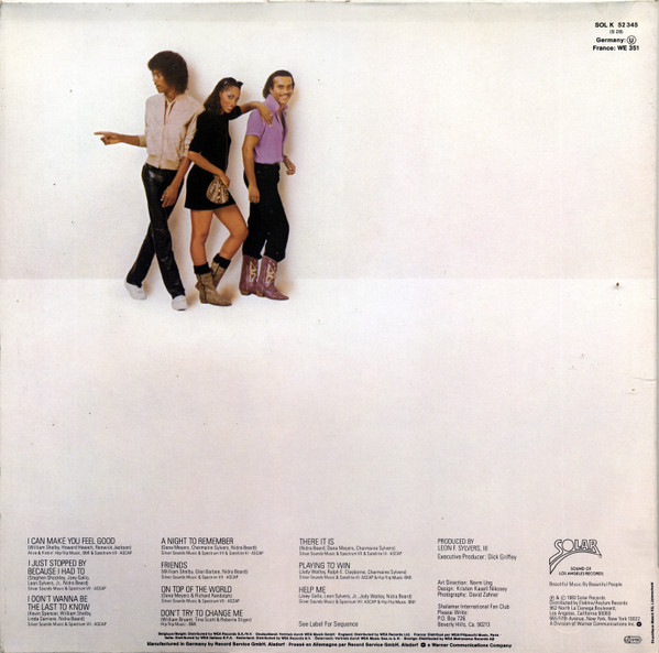 Shalamar - Friends | Solar (SOL K 52 345) - 4 Shalamar - Friends | Solar (SOL K 52 345) - 4