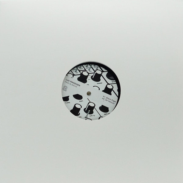 Luc Ringeisen - Page Blanche | Vinylclub (VCLUB026)