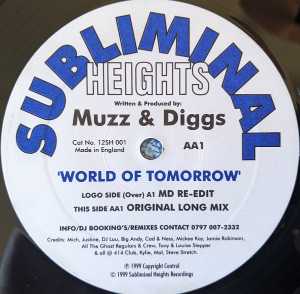 Muzz & Diggs - World Of Tomorrow | Subliminal Heights Recordings (12SH 001)