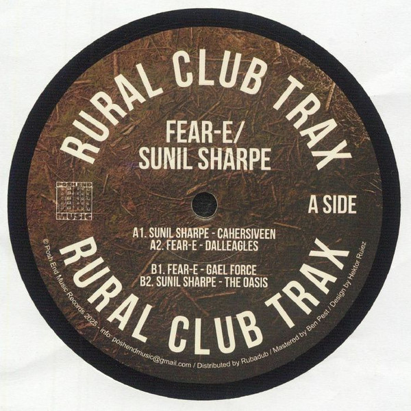 Fear-E / Sunil Sharpe - Rural Club Trax | Posh End Music (PEM013)