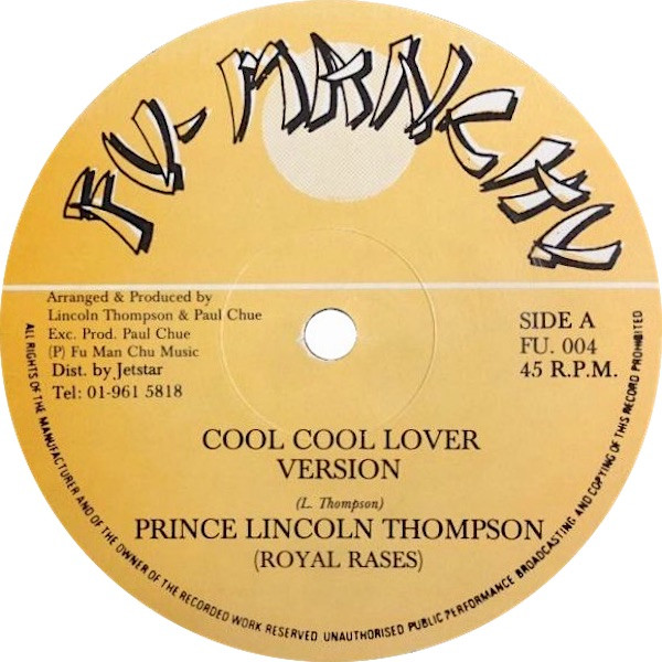Prince Lincoln Thompson - Cool Cool Lover | Fu-Manchu (FU. 004) Prince Lincoln Thompson - Cool Cool Lover | Fu-Manchu (FU. 004)