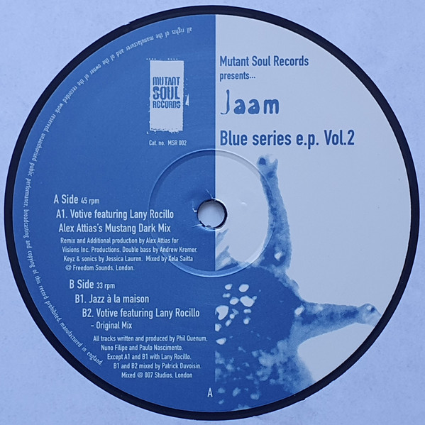 Jaam - Blue Series E.P. Vol. 2 | Mutant Soul Records (MSR002) - 3