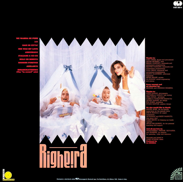 Righeira - Bambini Forever | CGD (CGD 20514) - 2