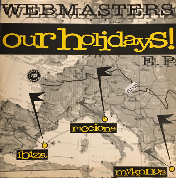 Webmasters - Our Holidays! | Heavy Records (HEAVY 029) - main Webmasters - Our Holidays! | Heavy Records (HEAVY 029) - main