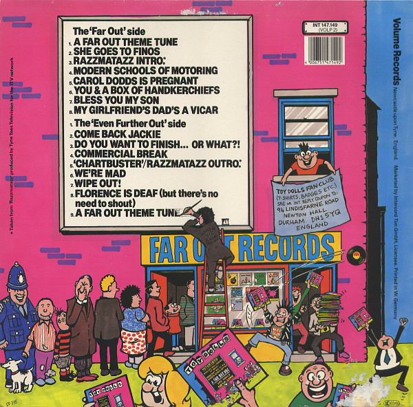 Toy Dolls - A Far Out Disc | Volume Records (INT 147.149) - 2