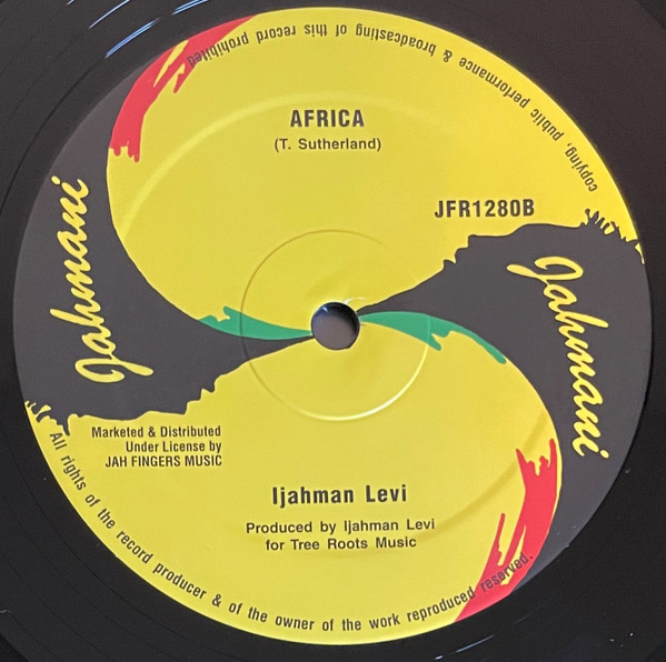 Ijahman Levi - Moulding / Africa | Jahmani (JFR1280) - 2