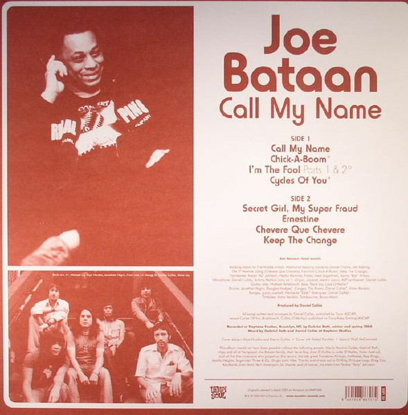 Joe Bataan - Call My Name | Vampi Soul (VAMPI 168) - 2