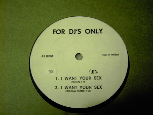 George Michael - I Want Your Sex (Remix) | Not On Label (George Michael) (none)