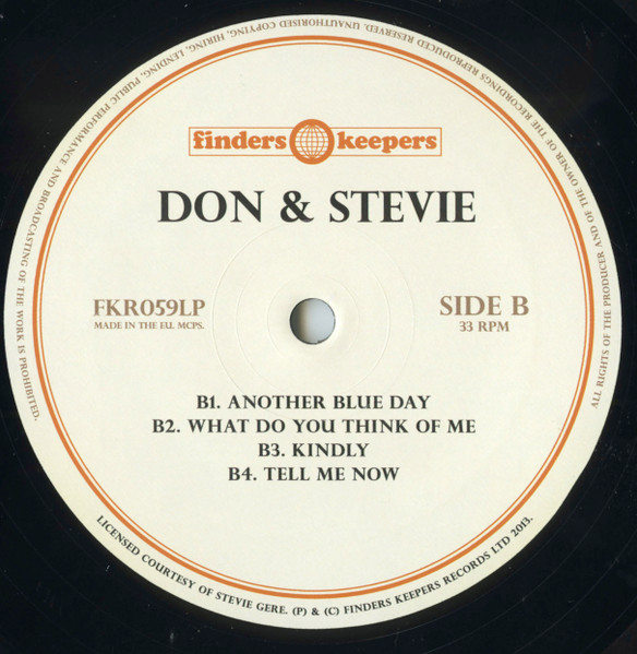 Don Gere & Stevie Gere - Don & Stevie | Finders Keepers Records (FKR059LP) - 4