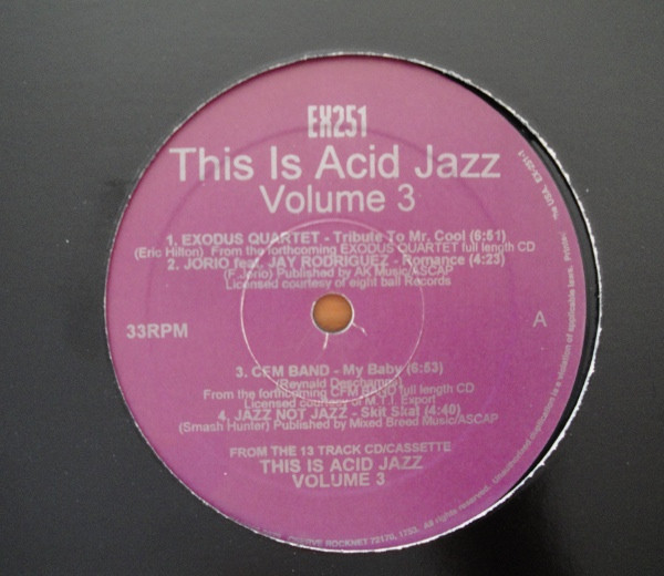 Various - This Is Acid Jazz Volume 3 | Instinct Records (EX251-1) - 2 Various - This Is Acid Jazz Volume 3 | Instinct Records (EX251-1) - 2