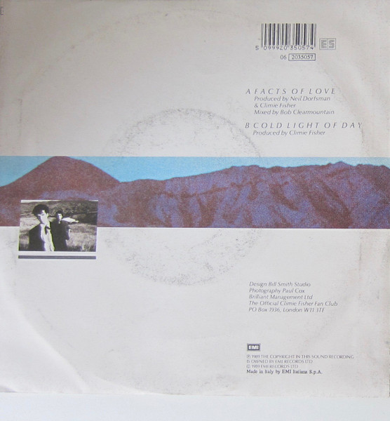 Climie Fisher - Facts Of Love | EMI (06 2035057) - 2