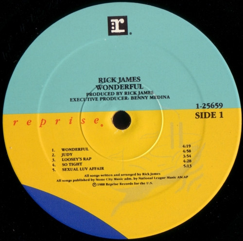 Rick James - Wonderful | Reprise Records (9 25659-1) - 4