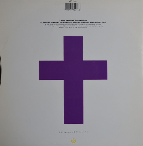 Age Of Chance - Higher Than Heaven | Virgin (VST 1228) - 2 Age Of Chance - Higher Than Heaven | Virgin (VST 1228) - 2