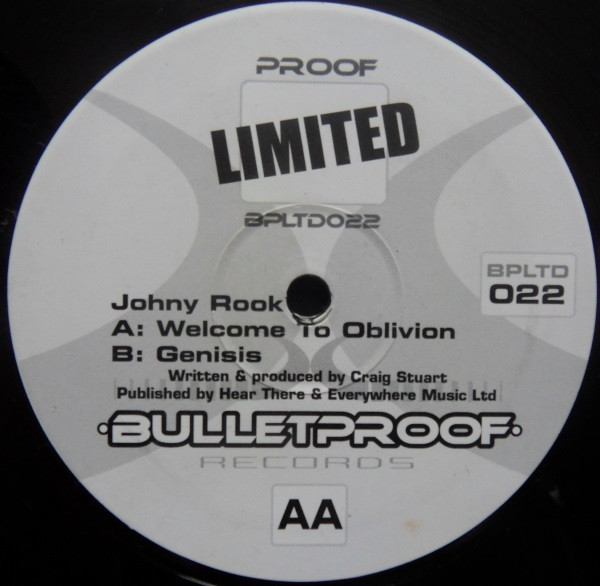 Johnny Rook - Welcome 2 Oblivion / Genesis | Bulletproof Records Limited (BPLTD022) - 4