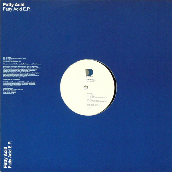 Fatty Acid - Fatty Acid E.P. | Defected (DEFECT11) - 3