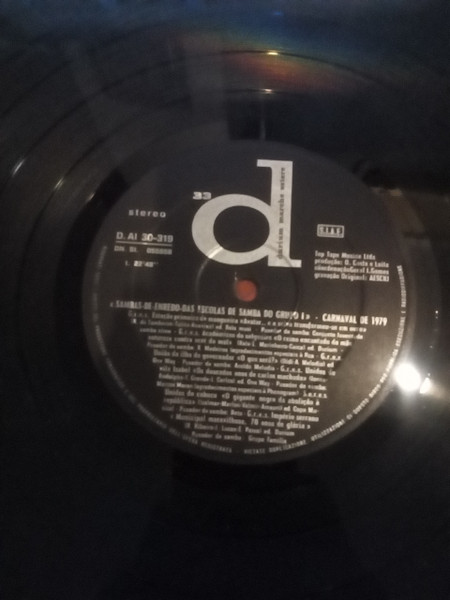 Various - Sambas-De-Enredo Das Escolas De Samba Do Grupo 1 - Carnaval De 1979 | Durium (DAI 30.319) - 4