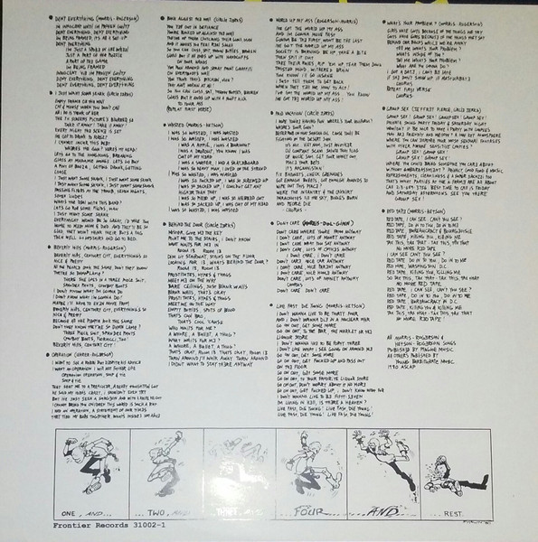 Circle Jerks - Group Sex | Frontier Records (31002-1) - 4