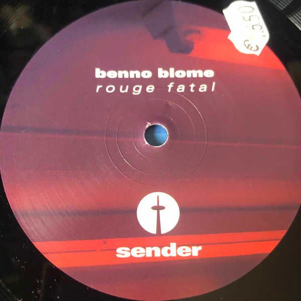 Benno Blome - Transmitter / Blau | Sender Records (sender 053) - 3