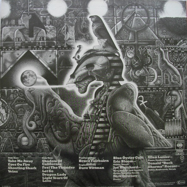 Blue Öyster Cult - The Revölution By Night | CBS (CBS 25686) - 2