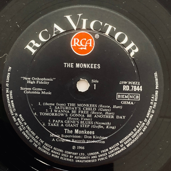 The Monkees - The Monkees | RCA Victor (RD-7844) - 3