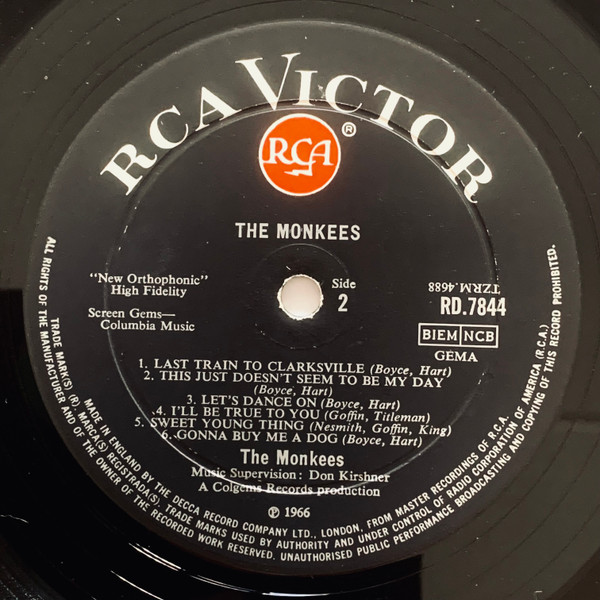 The Monkees - The Monkees | RCA Victor (RD-7844) - 4