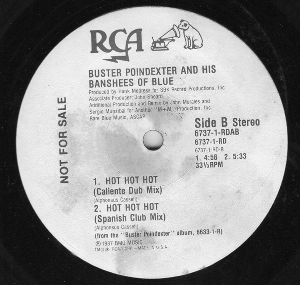 Buster Poindexter And His Banshees Of Blue - Hot Hot Hot | RCA Victor (6737-1-RD)