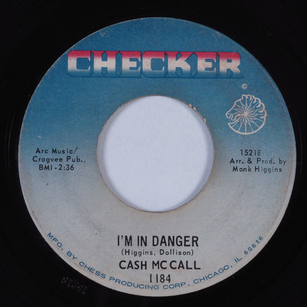 Cash McCall - I'm In Danger / S O S | Checker (1184) - main