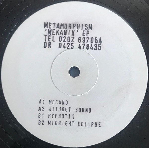 Metamorphism - The Mekanix EP | Weirdo Wax (12WW 001)