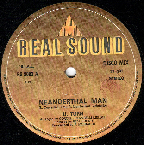 U-Turn - Neanderthal Man | Real Sound (RS 5003) - 2