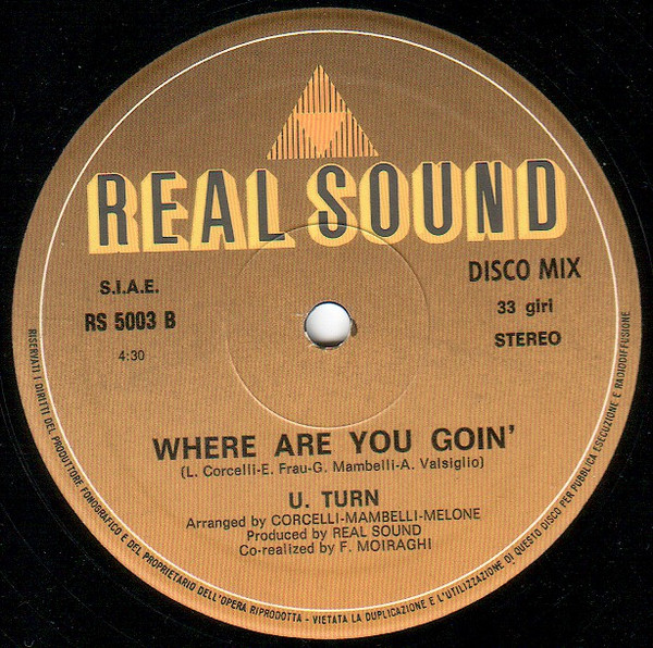 U-Turn - Neanderthal Man | Real Sound (RS 5003) - 3