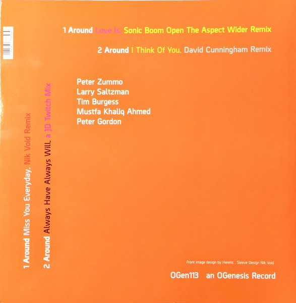 Tim Burgess & Peter Gordon - Around | O Genesis (OGen113) - 2