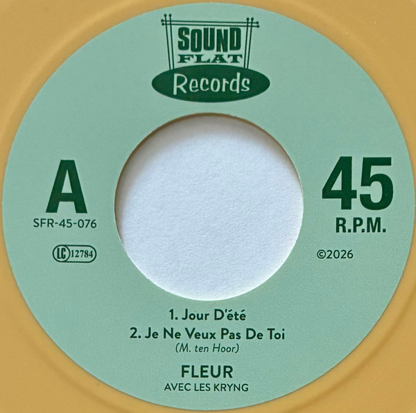 Fleur - Jour D'été | Soundflat Records (SFR-45-076) - 3