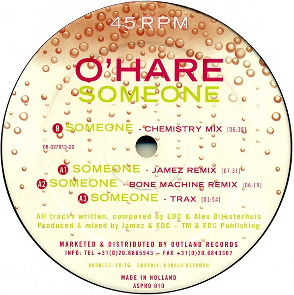 O'Hare - Someone | Aspro (ASPRO 010)