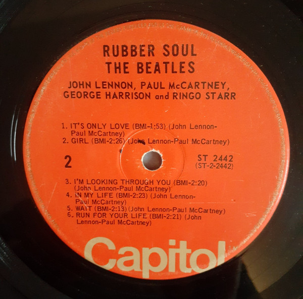 The Beatles - Rubber Soul | Capitol Records (ST 2442) - 4