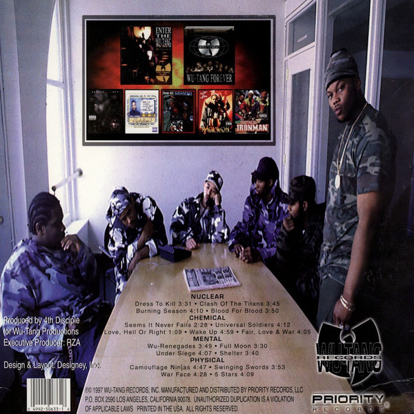 Killarmy - Silent Weapons For Quiet Wars | Wu-Tang Records (P1 50633) - 2