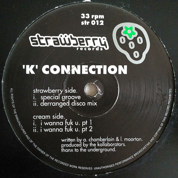 'K' Connection - Special Groove | Strawberry Records (str 012)