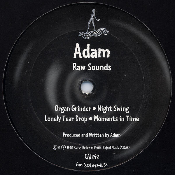 Adam - Raw Sounds | Cajual Records (CAJ242)