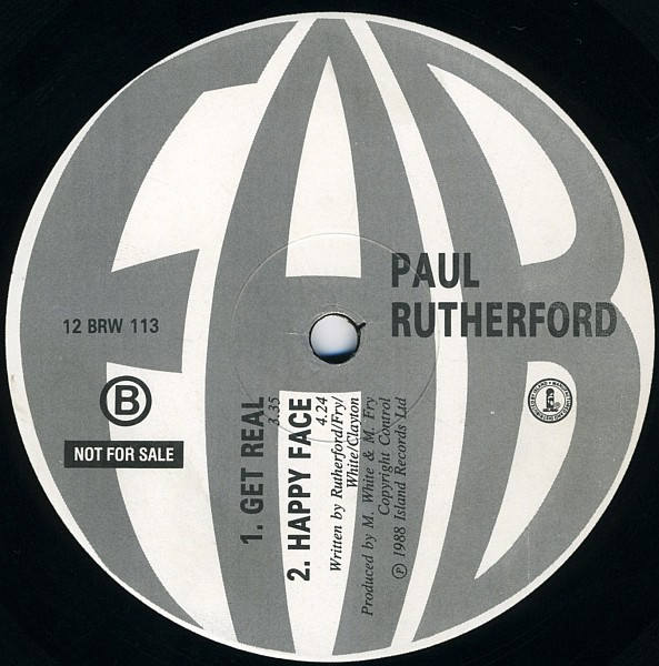 Paul Rutherford - Get Real (Happy House Mix) | 4th & Broadway (12 BRW 113) - 4 Paul Rutherford - Get Real (Happy House Mix) | 4th & Broadway (12 BRW 113) - 4