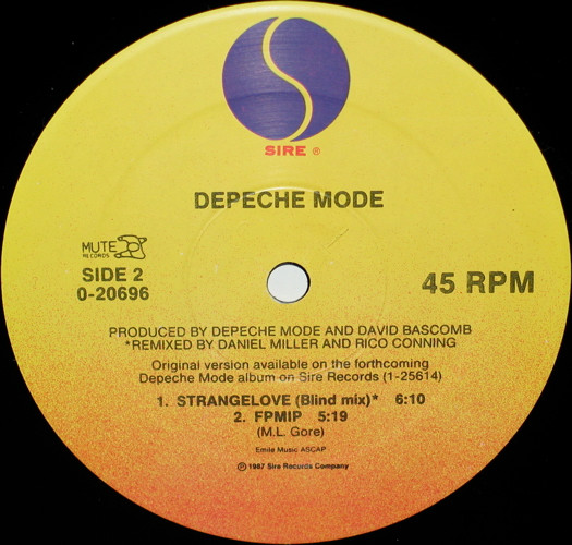 Depeche Mode - Strangelove | Sire (0-20696) - 4