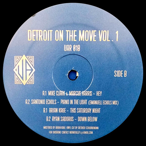Various - Detroit On The Move Vol. 1 | Upstairs Asylum Recordings (UAR 018) - 3
