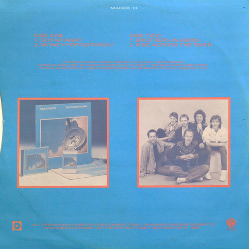 Dire Straits - Four Songs From The Album Brothers In Arms | Vertigo (MADOX 13) - 2