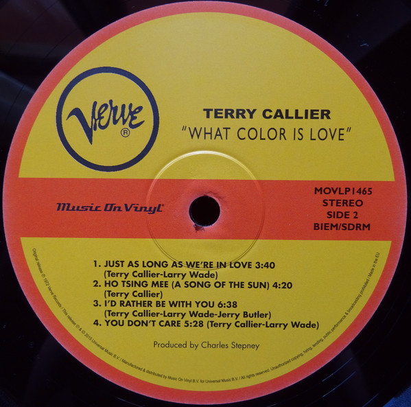 Terry Callier - What Color Is Love | Music On Vinyl (MOVLP1465) - 4